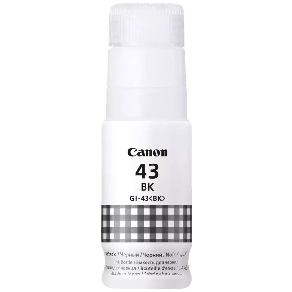 Canon GI-43 Black Original Ink Bottle | Klikk Malta