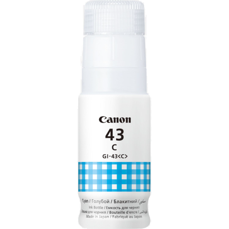 Canon GI-43 Cyan Original Ink Bottle | Klikk Malta