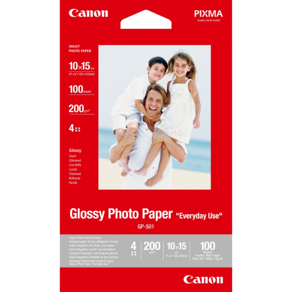 Canon Pixma GP-501 Glossy Photo Paper 4 x 6... | Klikk Malta