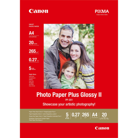 Canon Pixma PP-201 Glossy Photo Paper Plus ... | Klikk Malta