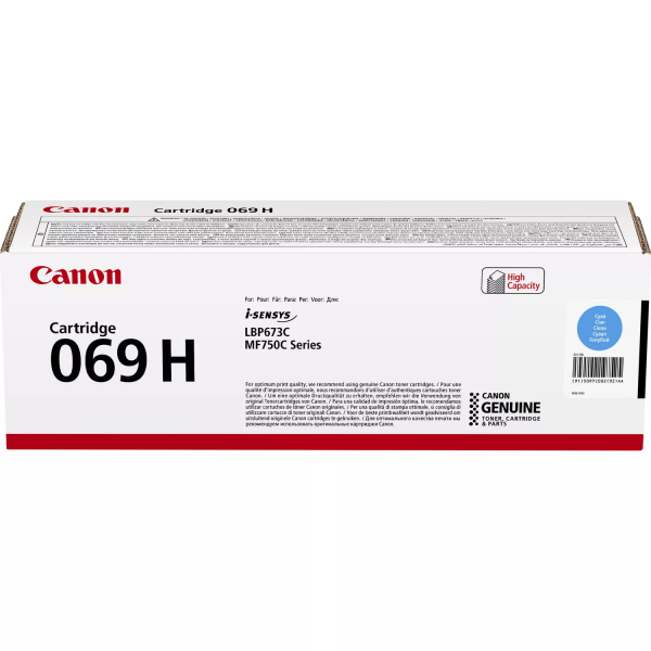 Canon 069H Cyan High Yield Toner Cartridge ... | Klikk Malta