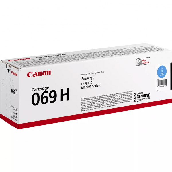 Canon 069H Cyan High Yield Toner Cartridge ... | Klikk Malta