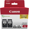 Canon PG-540L Black (Twin Pack) | Klikk Malta