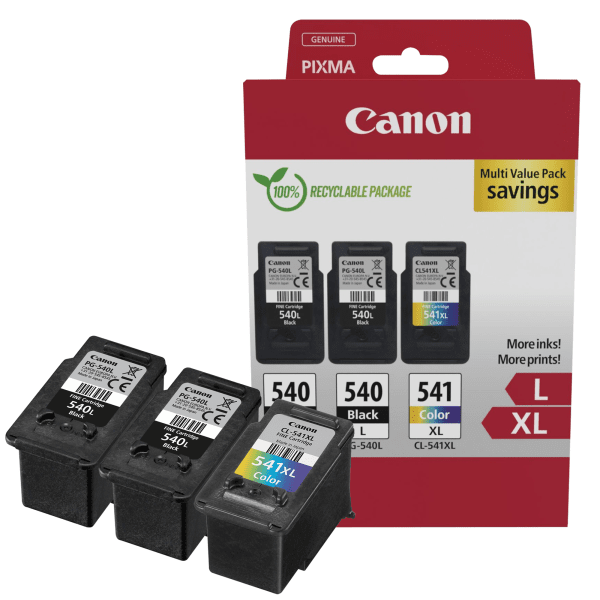 Canon PG-540L x2 + CL541XL Multipack | Klikk Malta