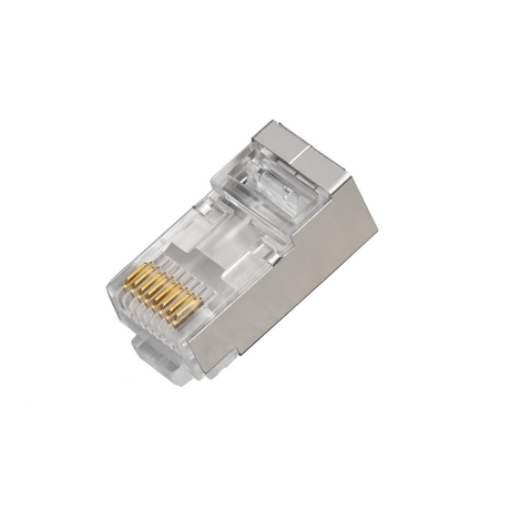Cat5 & Cat6 Shielded RJ45 Plug | Klikk Malta