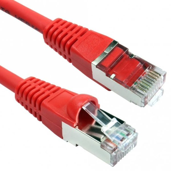 Cat6a Network Patch Cable 2m Red | Klikk Malta