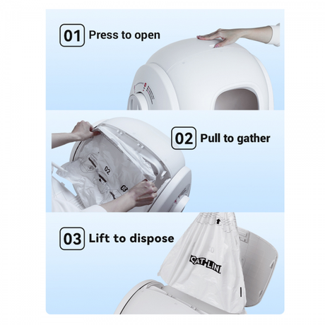CATLINK Waste Bag Rolls (2 x 20) for Self C... | Klikk Malta