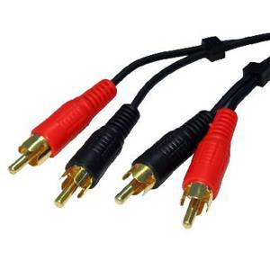 CDL 2xRCA(M) to 2xRCA (M) Cable 5m | Klikk Malta