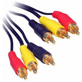 CDL 3xRCA (M) to 3xRCA (M) Cable 5m | Klikk Malta