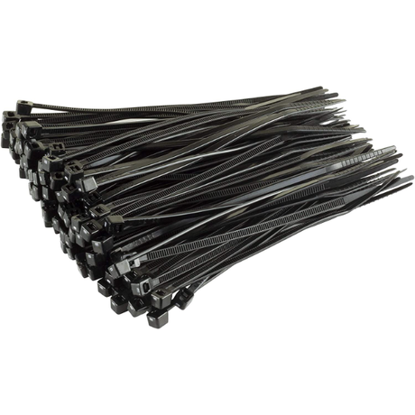 CDL Cable Ties 200 x 4.6mm 100-pk Black | Klikk Malta