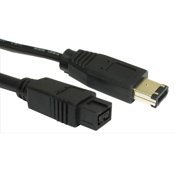 CDL Firewire 9-pin (M) to 6-pin (M) Cable 2m | Klikk Malta
