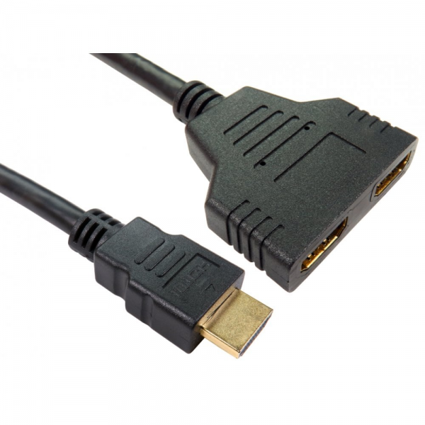 CDL HDMI (M) to 2xHDMI (F) Splitter | Klikk Malta