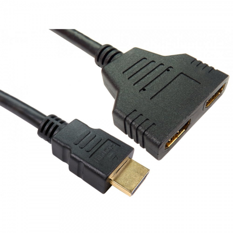 CDL HDMI (M) to 2xHDMI (F) Splitter | Klikk Malta
