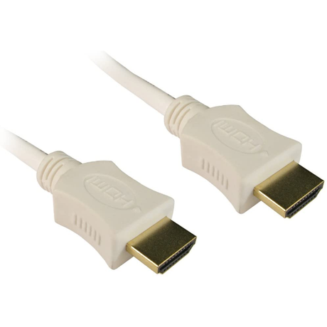CDL HDMI (M) to HDMI (M) Cable 1.5m White | Klikk Malta