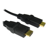 CDL HDMI (M) to HDMI (M) Swivel Cable 1m | Klikk Malta