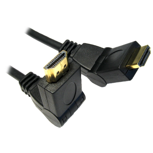 CDL HDMI (M) to HDMI (M) Swivel Cable 3m | Klikk Malta