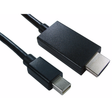 CDL Mini DisplayPort (M) to HDMI (M) Cable 2m | Klikk Malta