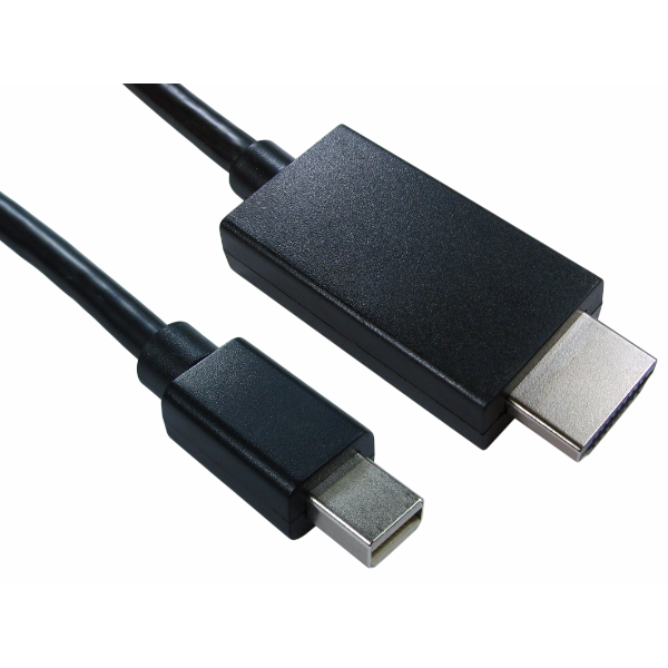 CDL Mini DisplayPort (M) to HDMI (M) Cable 2m | Klikk Malta