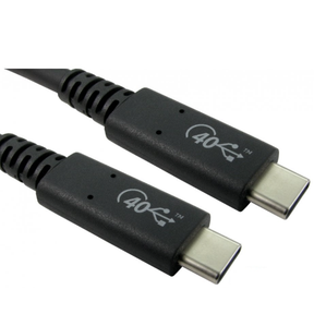CDL USB 4 C (M) to C (M) Cable 0.8m | Klikk Malta