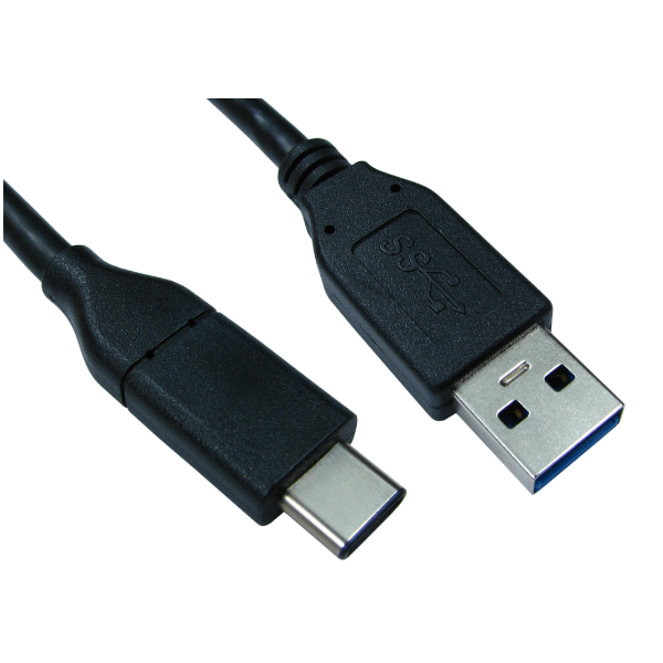CDL USB C (M) to USB A (M) Cable 2m | Klikk Malta