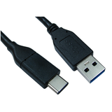 CDL USB C (M) to USB A (M) Cable 2m | Klikk Malta