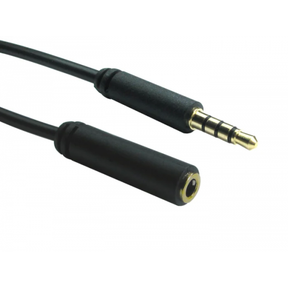 CDL 3.5mm Jack (M) to 3.5mm Jack (F) 4-Pole... | Klikk Malta