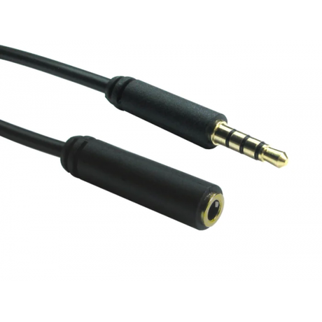 CDL 3.5mm Jack (M) to 3.5mm Jack (F) 4-Pole... | Klikk Malta