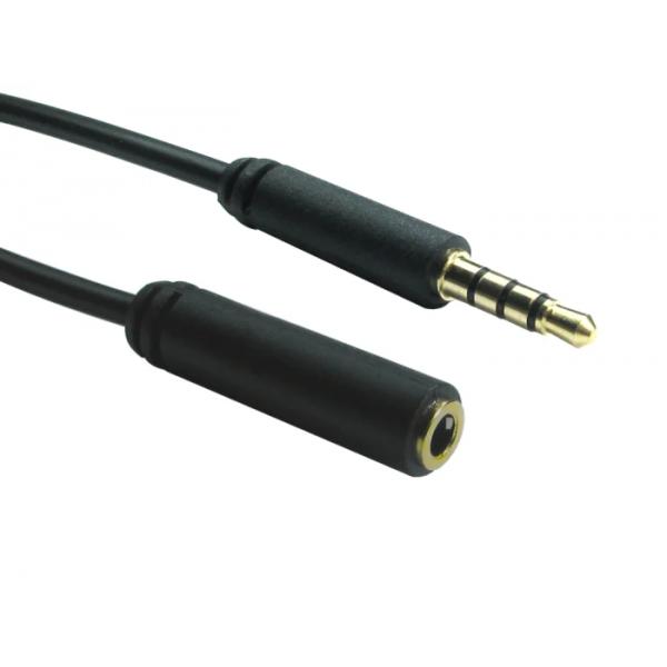 CDL 3.5mm Jack (M) to 3.5mm Jack (F) 4-Pole... | Klikk Malta