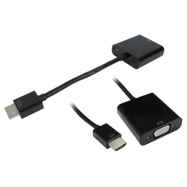 CDL HDMI to VGA+audio Adapter | Klikk Malta