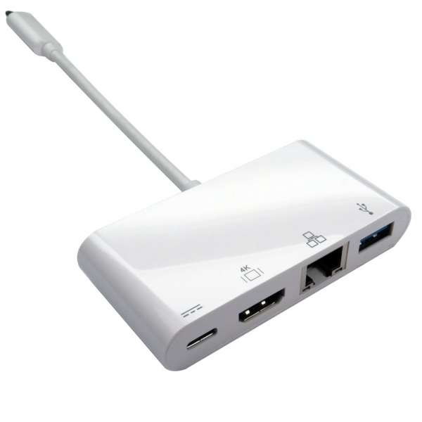 CDL USB C (M) to Gigabit Ethernet + 1 x USB... | Klikk Malta