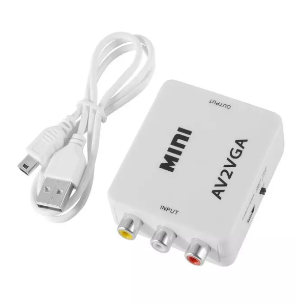 Composite / RCA to VGA Converter | Klikk Malta