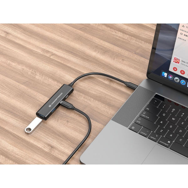 Conceptronic 4-port USB-C Hub ( 2xUSB-C 2xU... | Klikk Malta