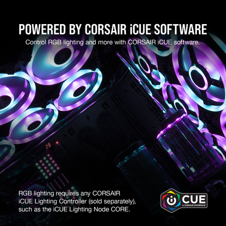 Corsair iCUE QL140 RGB LED Performance 140m... | Klikk Malta