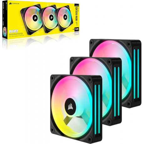Corsair iCUE Link QX120 RGB 120mm Fan Kit x... | Klikk Malta