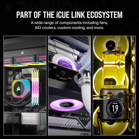 Corsair iCUE Link QX120 RGB 120mm Fan Kit x... | Klikk Malta