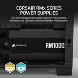 Corsair RM1000x 1000W Modular PSU 80+ Gold | Klikk Malta