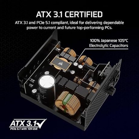 Corsair RM1000x 1000W Modular PSU 80+ Gold | Klikk Malta