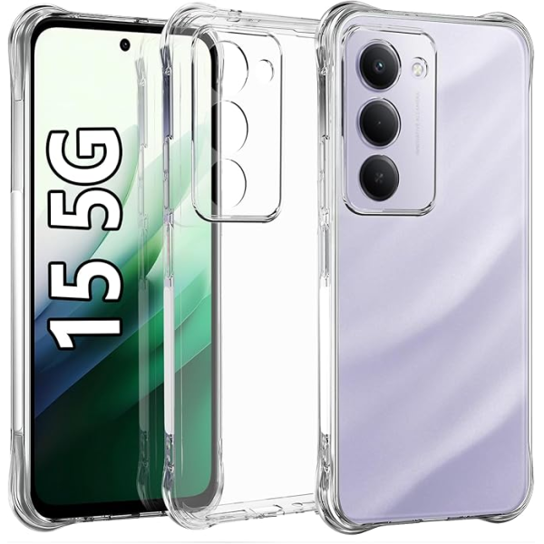 CoverMe Case TPU for Redmi 15 5G Clear | Klikk Malta