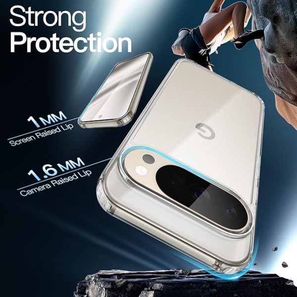 CoverMe Clear TPU Case for Pixel 10/10 Pro | Klikk Malta