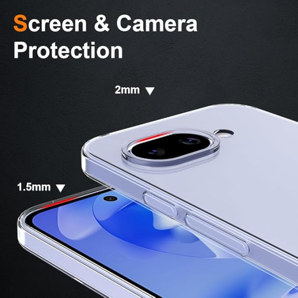 CoverMe TPU Case for Google Pixel 9a Clear | Klikk Malta