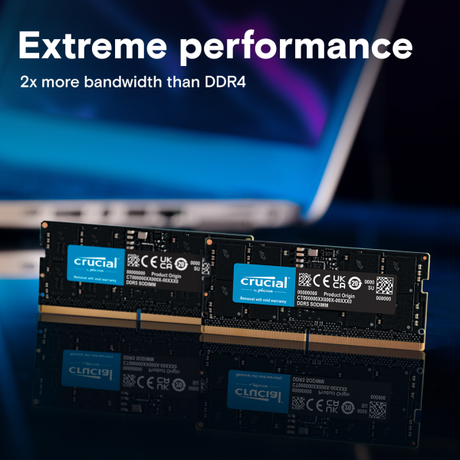Crucial 16GB DDR5 5600MHz SODIMM | Klikk Malta