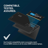 Crucial 32GB DDR5 4800MHz SODIMM | Klikk Malta