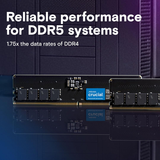 Crucial 32GB DDR5 5600MHz CL46 RAM | Klikk Malta