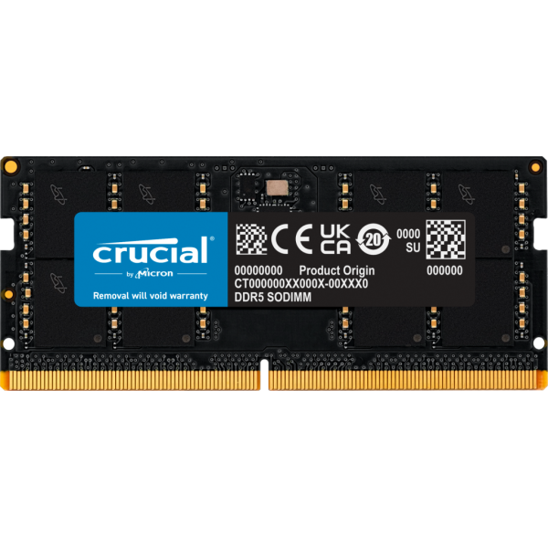 Crucial 32GB DDR5 5600MHz SODIMM | Klikk Malta