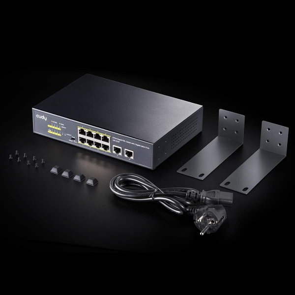 Cudy GS1010P 10-port Gigabit 8xPoE+ 120W Ne... | Klikk Malta