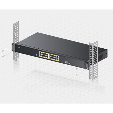 Cudy GS1020PS2 16-port Gigabit PoE+ 200W Sw... | Klikk Malta