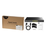 Cudy GS1020PS2 16-port Gigabit PoE+ 200W Sw... | Klikk Malta