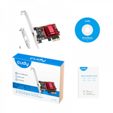 Cudy PE25 2.5-Gigabit PCI-E Network Card | Klikk Malta
