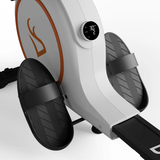 DeerRun RW600 Magnetic Rowing Machine White | Klikk Malta