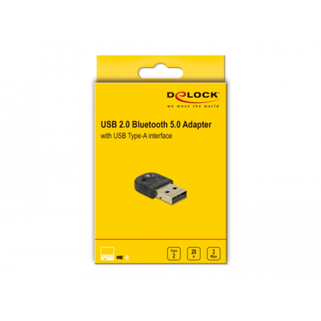 DeLock Bluetooth 5.0 USB Adapter | Klikk Malta